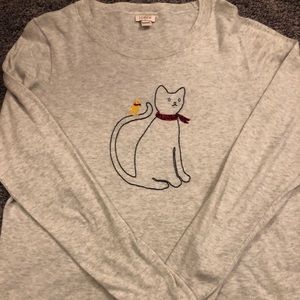JCrew Critter Sweater - Kitty